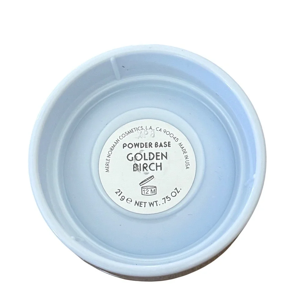 Merle Norman Powder Base Foundation Golden Birch Women 0.75 oz Full Coverage